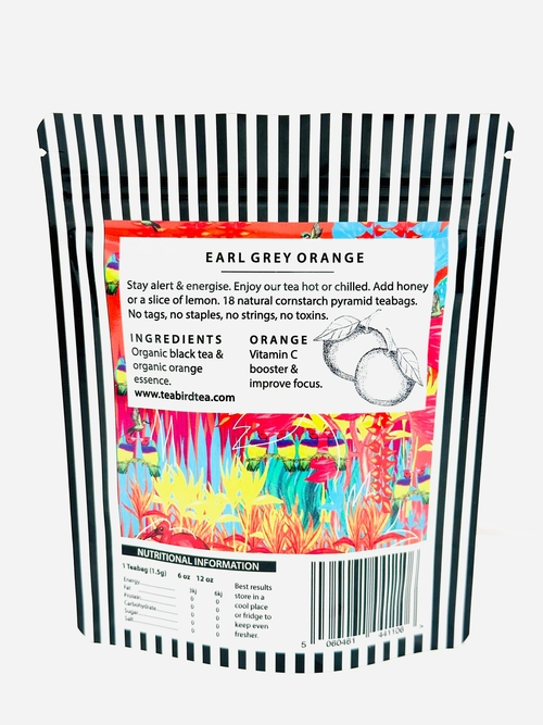 Organic Earl Grey Orange Tea Bumper 18 teabags - Image 3