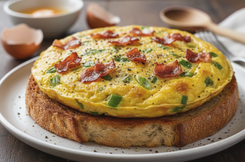 Prosciutto and Onion Frittata